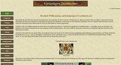 Desktop Screenshot of koenigstigers-urzeitkrebse.de
